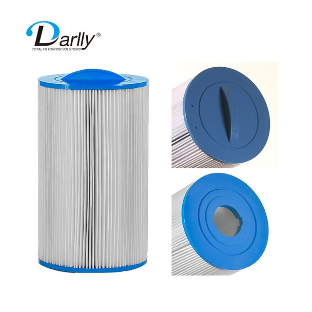 Darlly 60253 Replacement Filter Cartridge Replaces Unicel C-6601, Filbur FC-3083, and Pleatco PAQ25-O