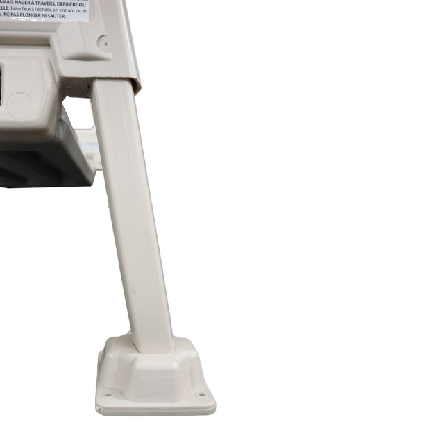 Ladder for Above Ground Pools with Adjustable Height from 46" to 54"