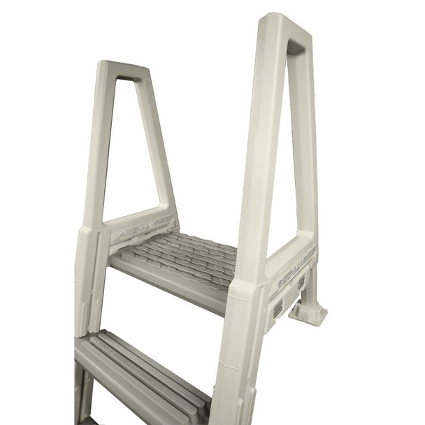 Confer Plastics Above Ground Pool Ladder with Double Handrails
