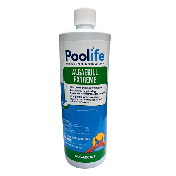 Poolife algaekill extreme copper based algaecide for swimming pools