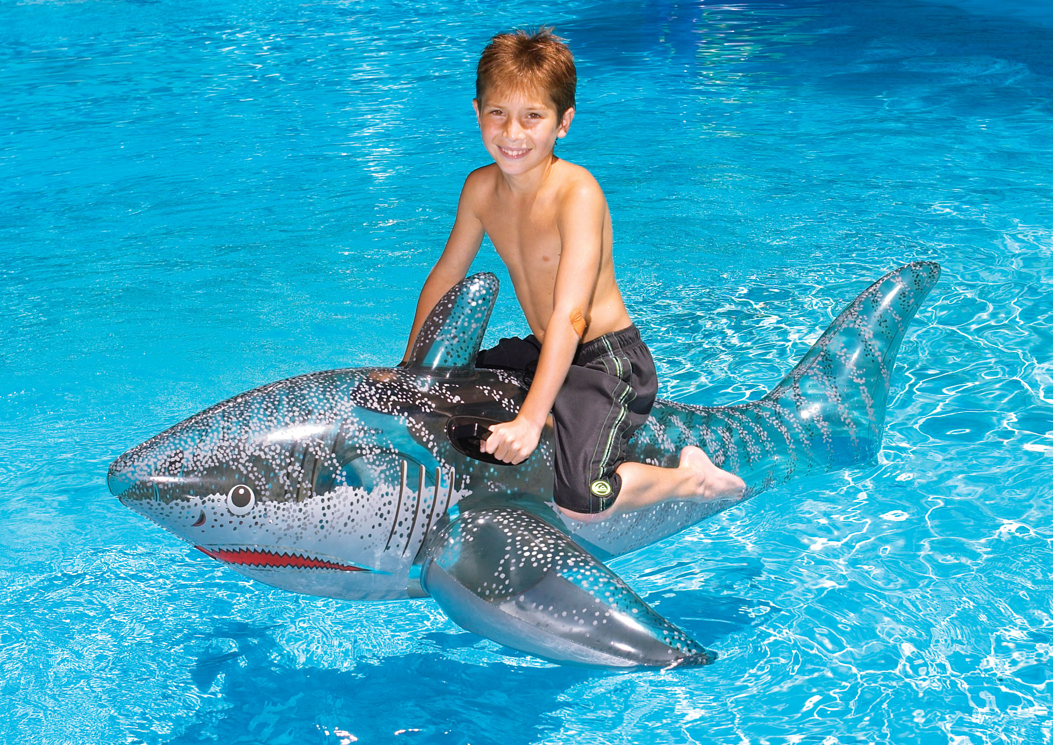 HOT Pool Float Inflatable Shark Pool Swimline Inflatable Pool