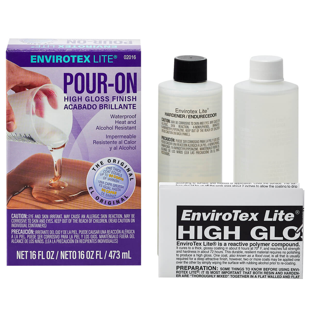 Envirotex Lite Pour-On 16 Oz. High Gloss Finish - Anderson Lumber