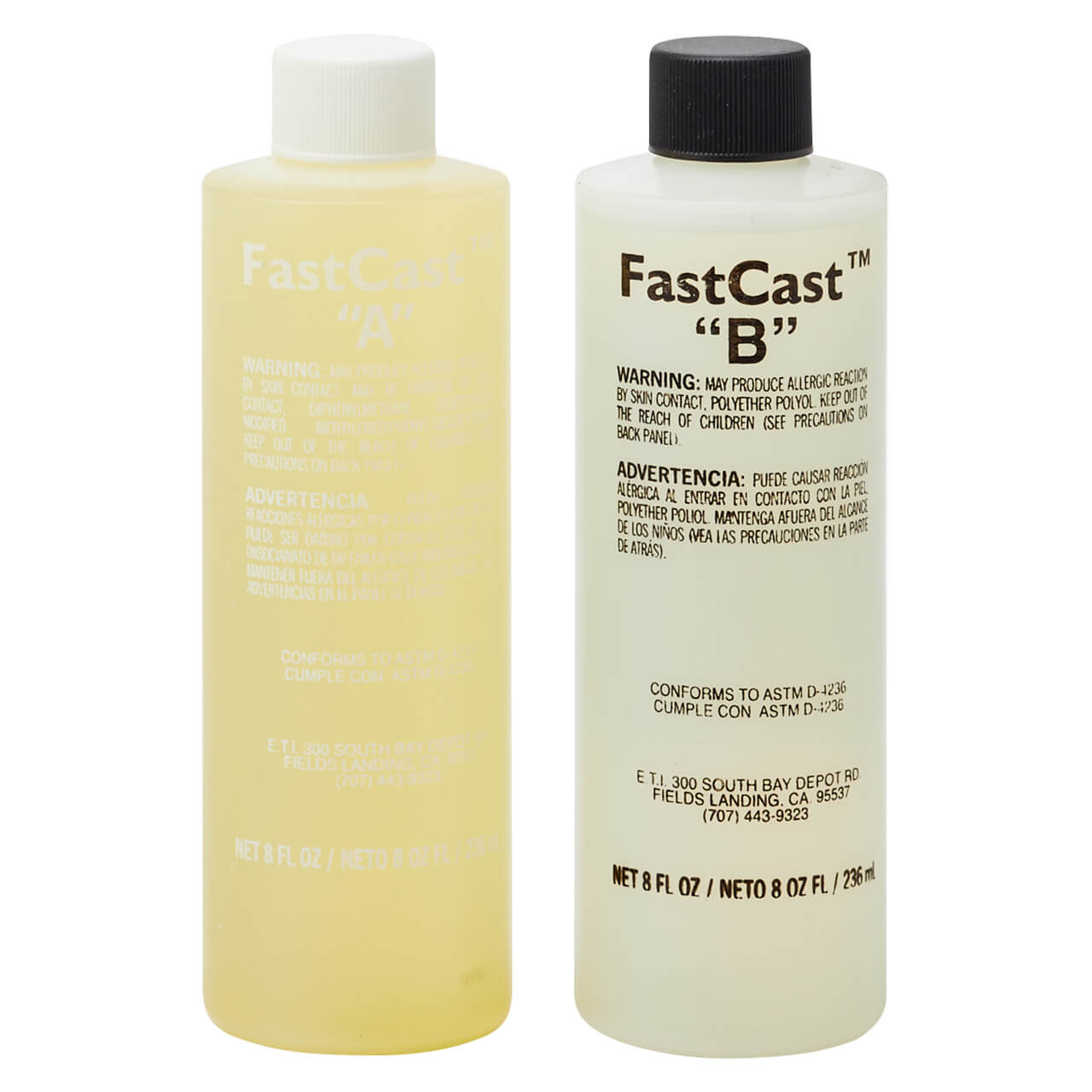 Specialty Resin & Chemical Fabri-Cast 50 [2-Gallon Kit] | 2-Part  Polyurethane Casting Resin for Models, Figurines, and Sculptures | Beginner  Liquid