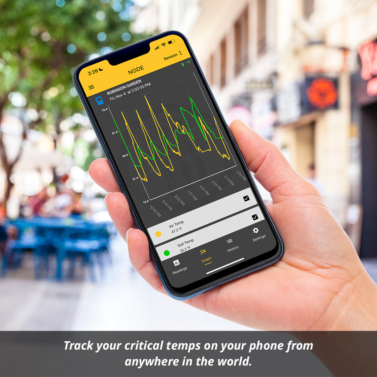 NODE™ Wi-Fi Temperature and Temperature/Humidity Monitors