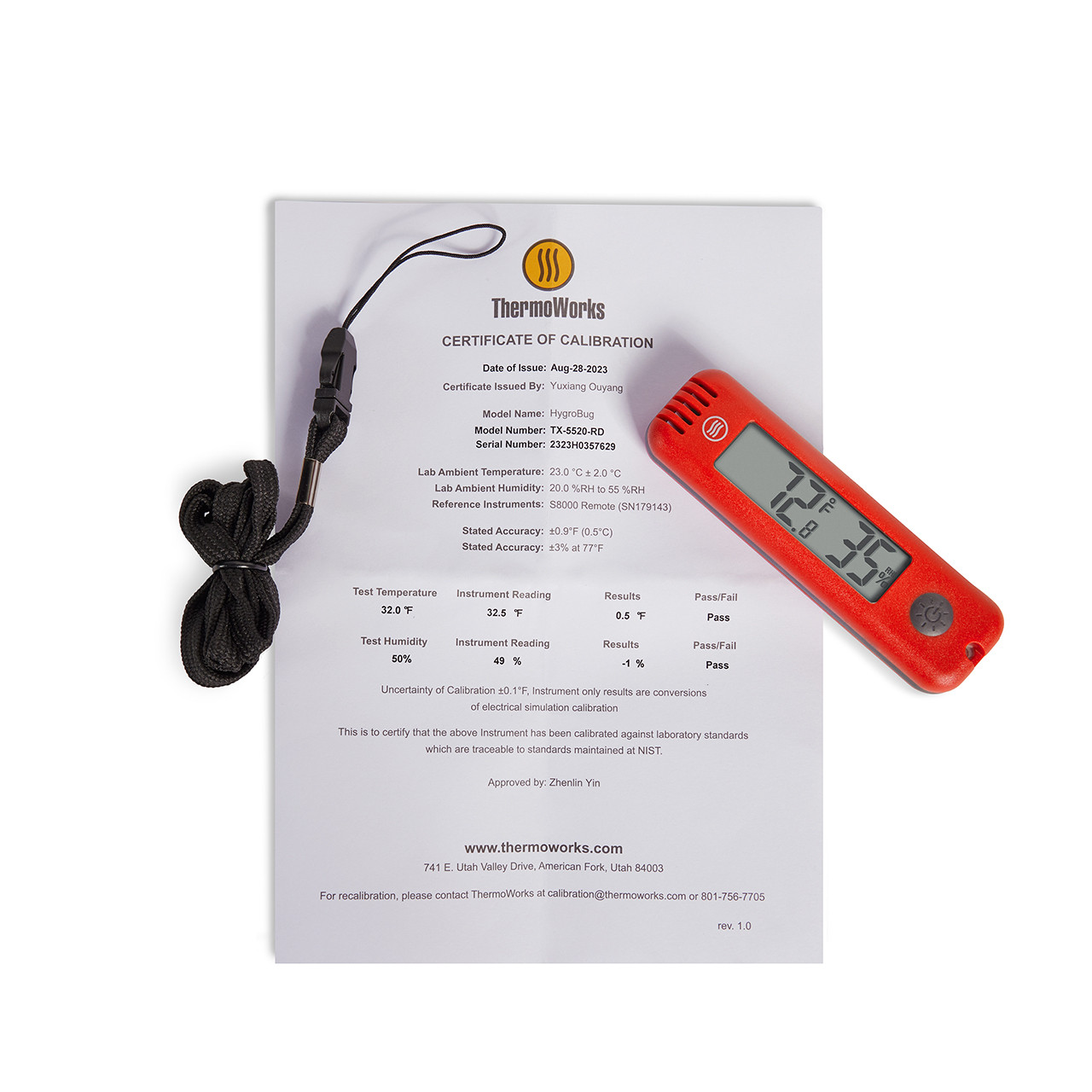 HygroBug™ Temperature & Humidity Meter - ThermoWorks