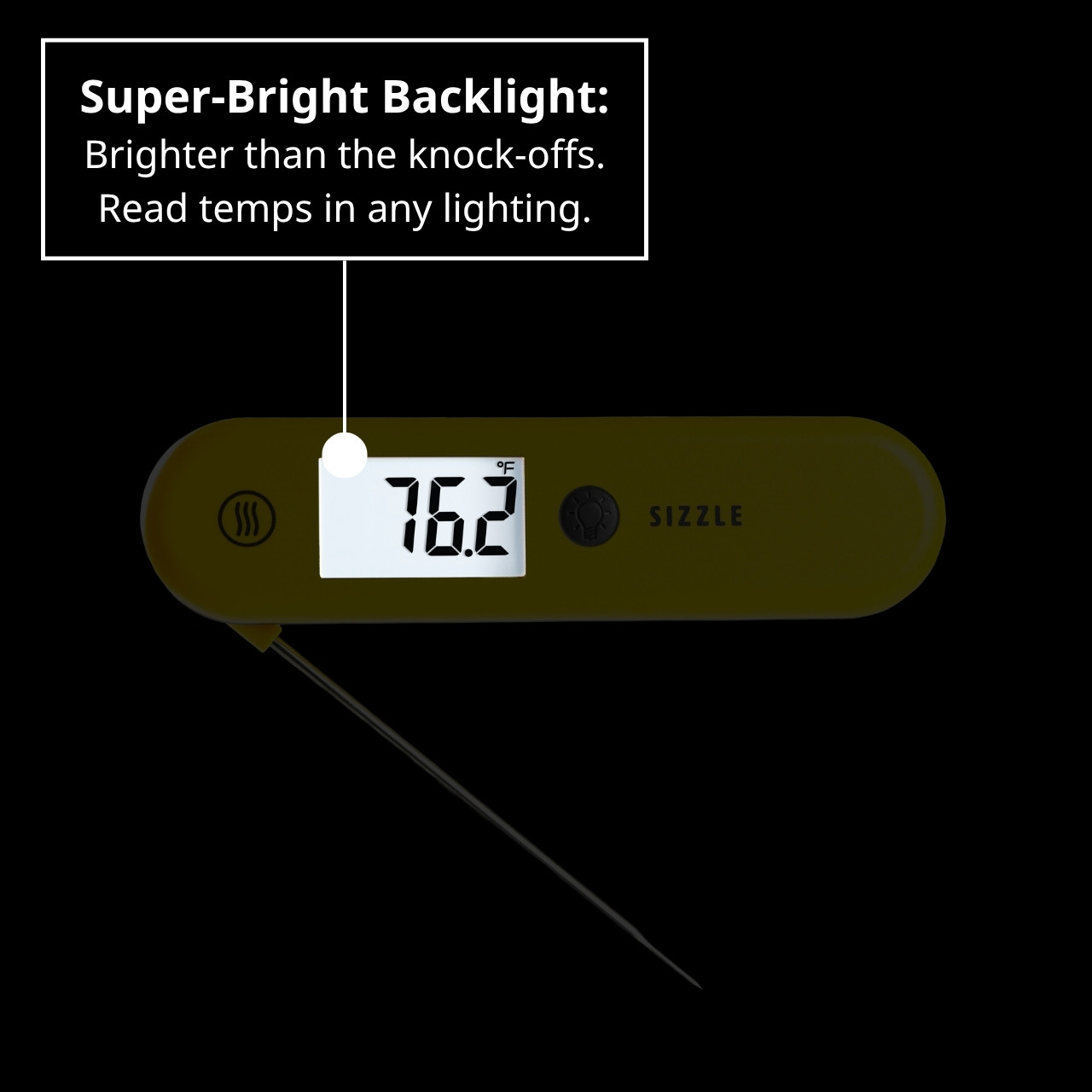 SIZZLE: Digital Instant-Read Thermometer - Thumbnail 5