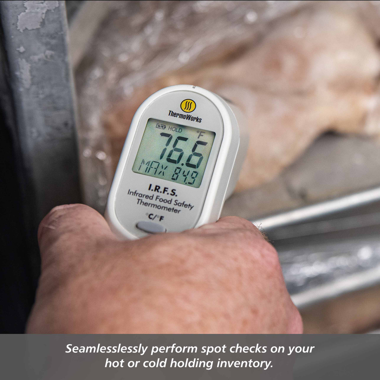 Food Safety Infrared and Probe Cooking Thermometer (INF145) 8:1