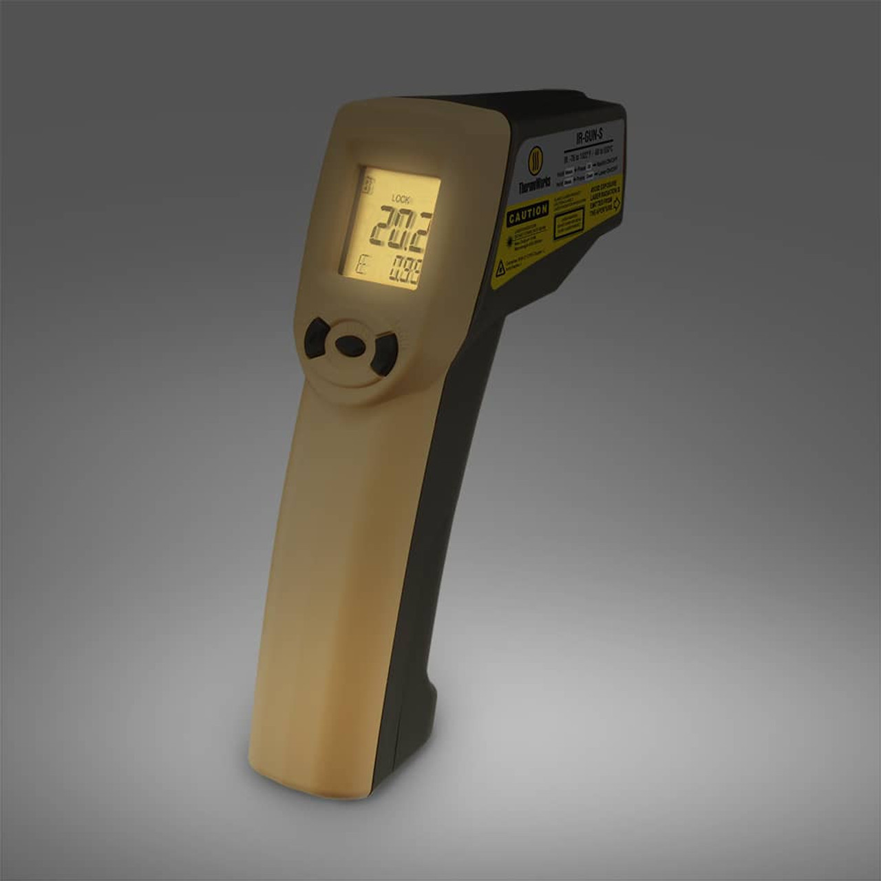 ooni Infrared Thermometer Gun - Digital Laser Thermometer - Pizza Oven  Thermometer, Instant Read IR Thermometer, Pizza Oven Accessories:  : Industrial & Scientific