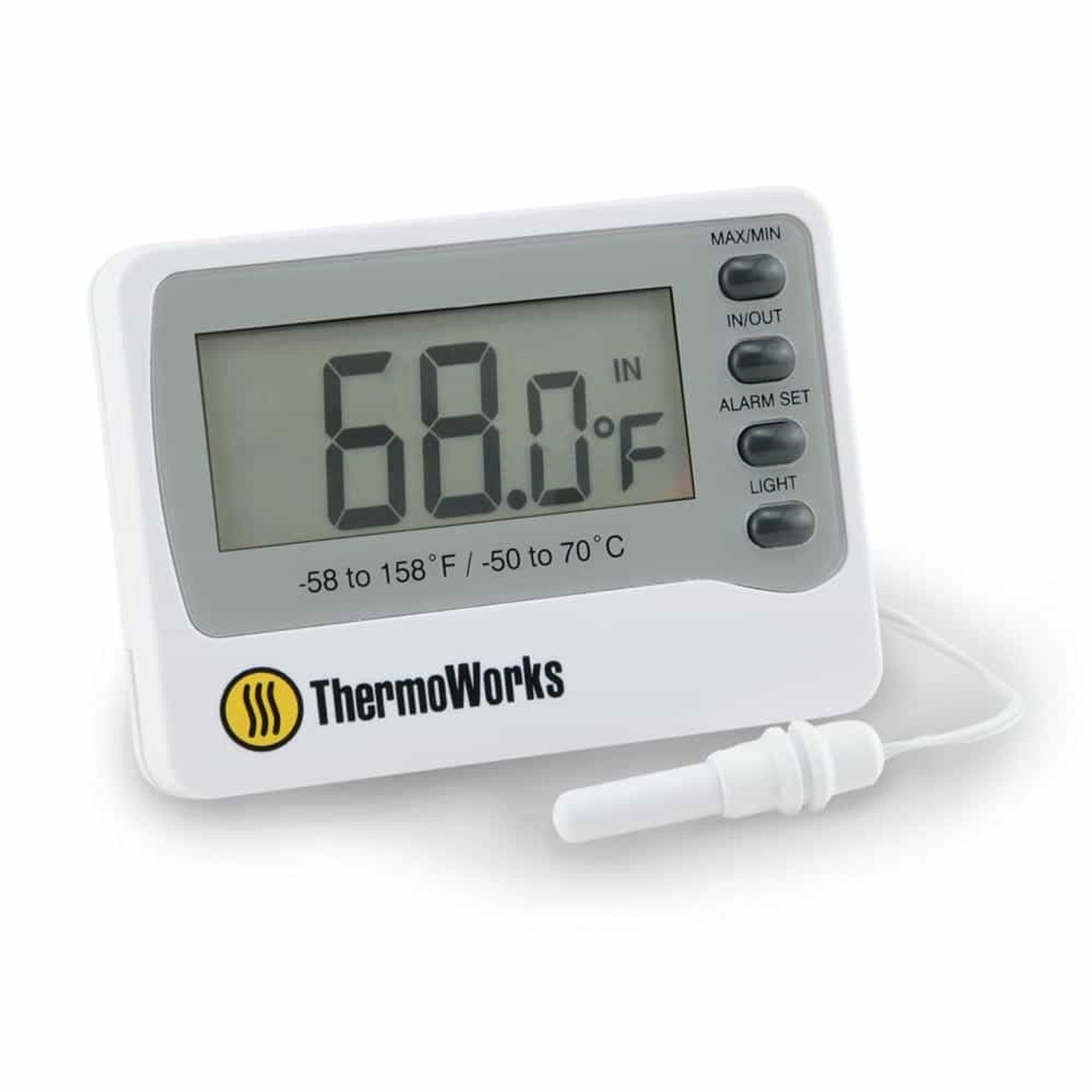 bestrating Verminderen Dislocatie Digital Fridge or Freezer Alarm Thermometer (RT801) | ThermoWorks
