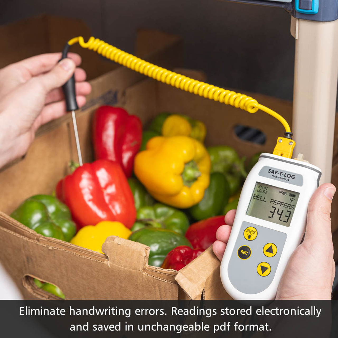 Saf-T-Log® Paperless HACCP Thermometer