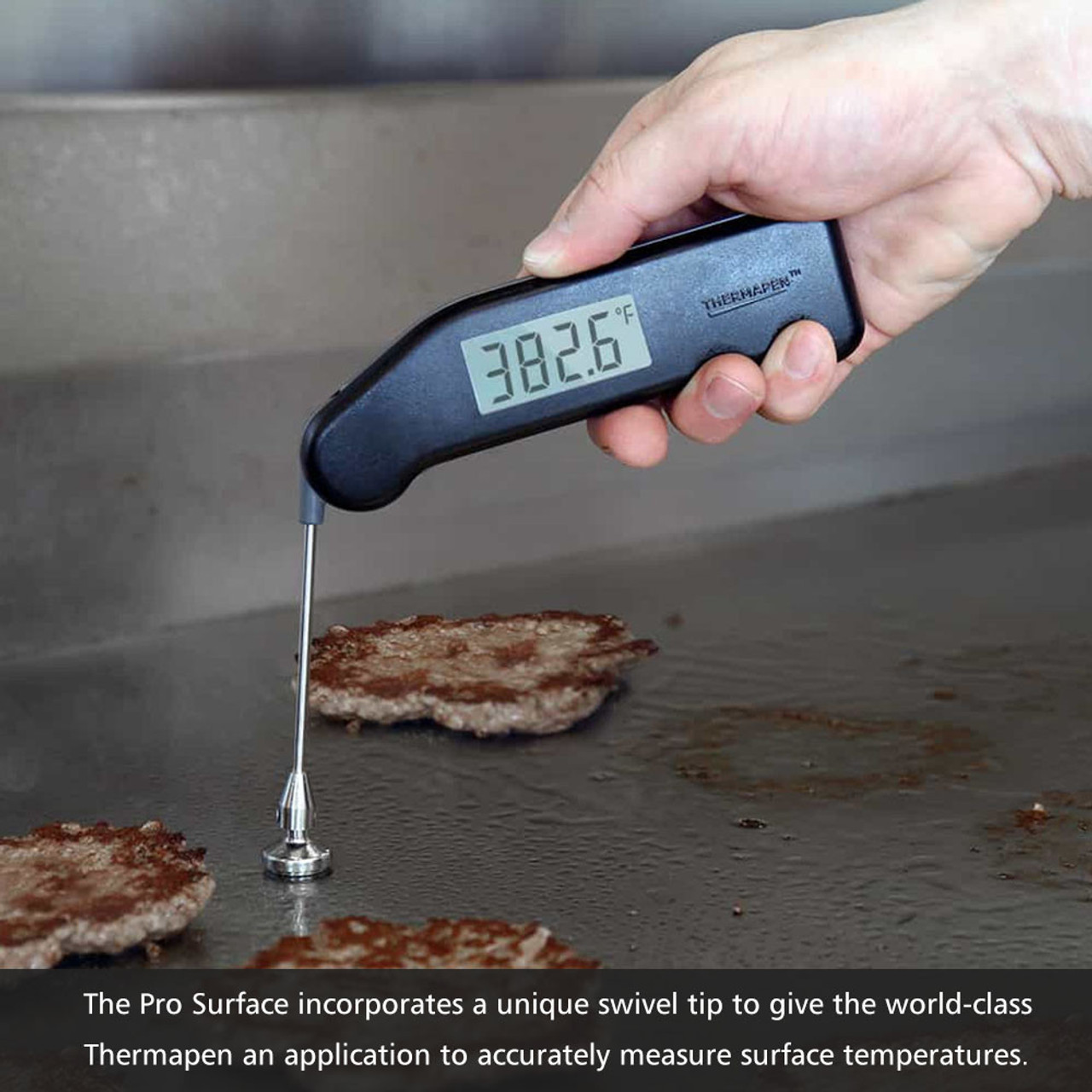  New! ThermoWorks Backlit Thermapen Mk4 Professional  Thermocouple Cooking Thermometer by ThermoWorks RED: Home & Kitchen