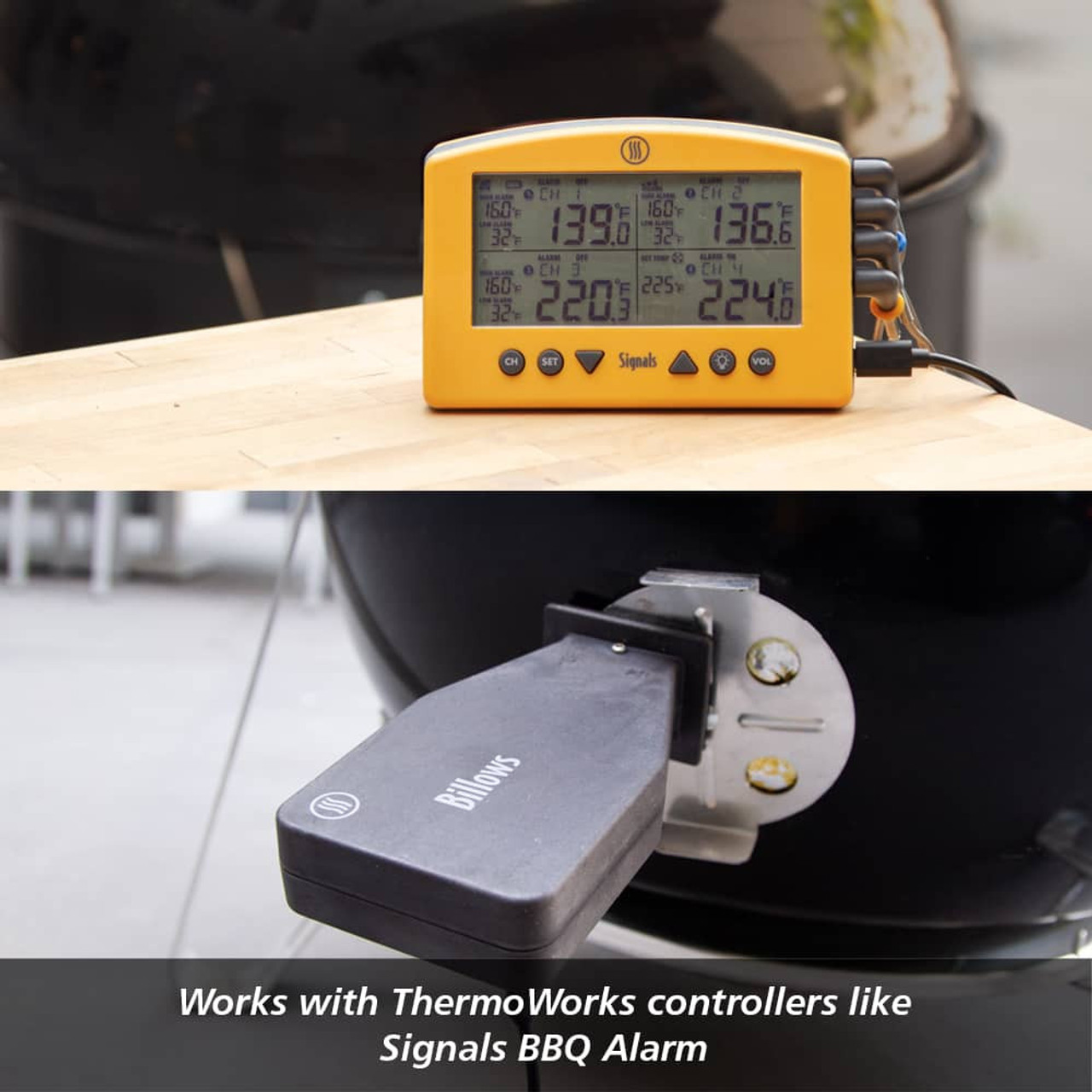 BBQ smoker Supply Thermometers, Temperature Control