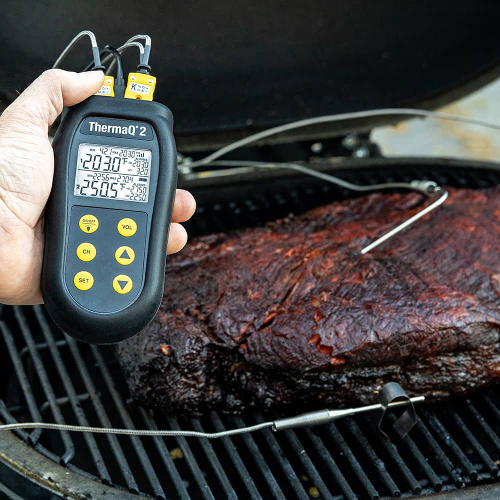ThermaQ 2 Thermocouple Alarm Thermometer - 4 Probe Kit| ThermoWorks