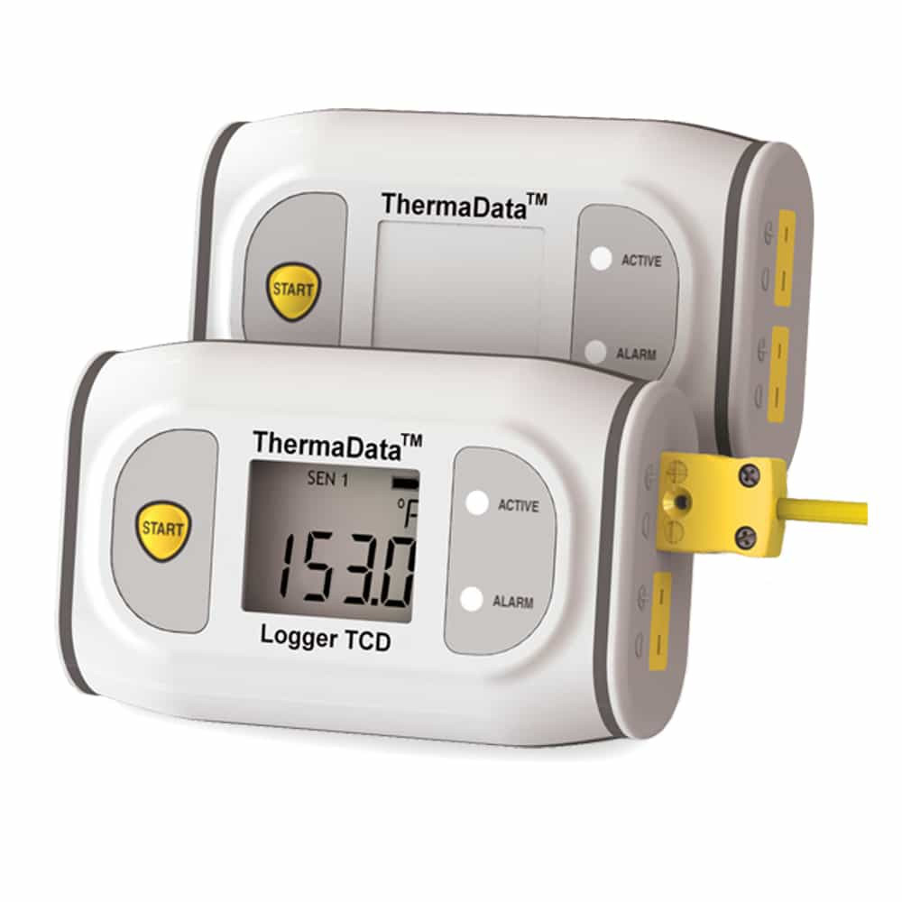 ThermaData 2-Channel Type K Thermocouple Data Logger | ThermoWorks