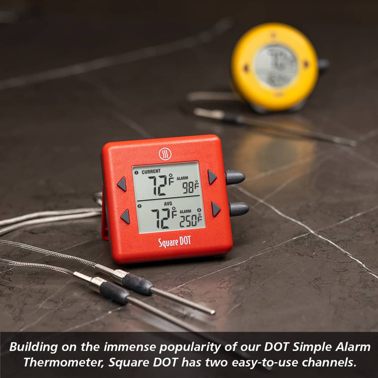 DOT® Simple Alarm Thermometer