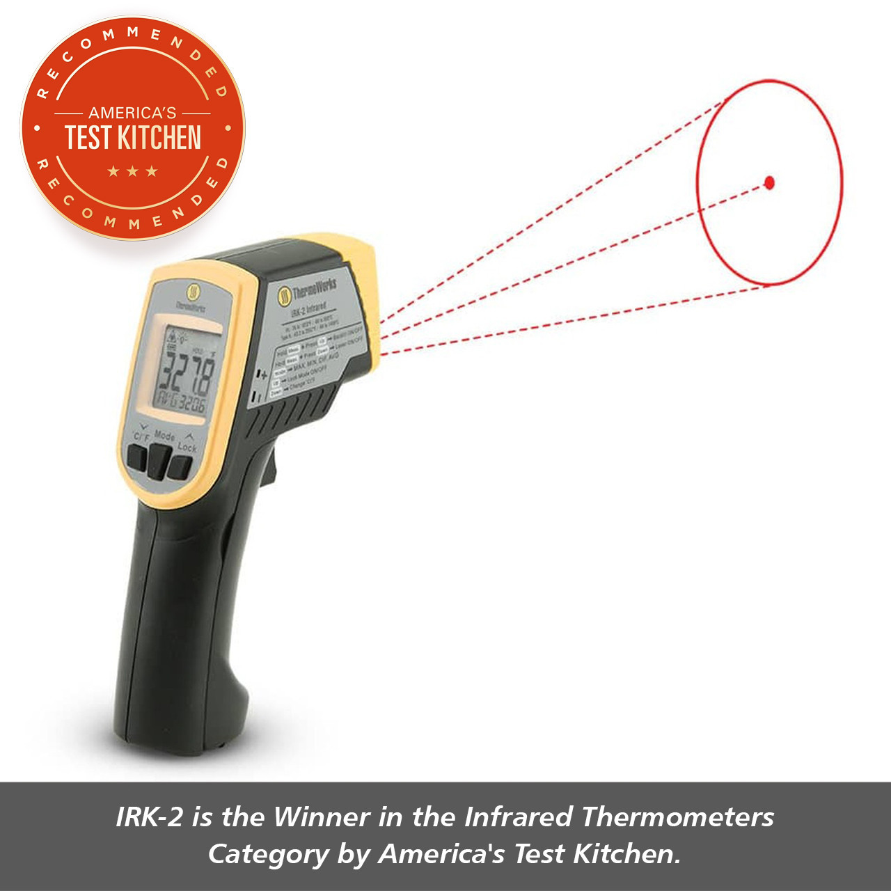 ThermoWorks IRK2 Infrared Thermometer