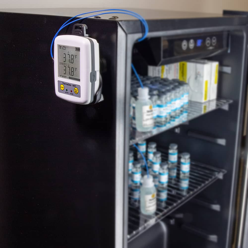 ThermaData® WiFi Ultralow Temp Vaccine Storage Digital Datalogger Kit