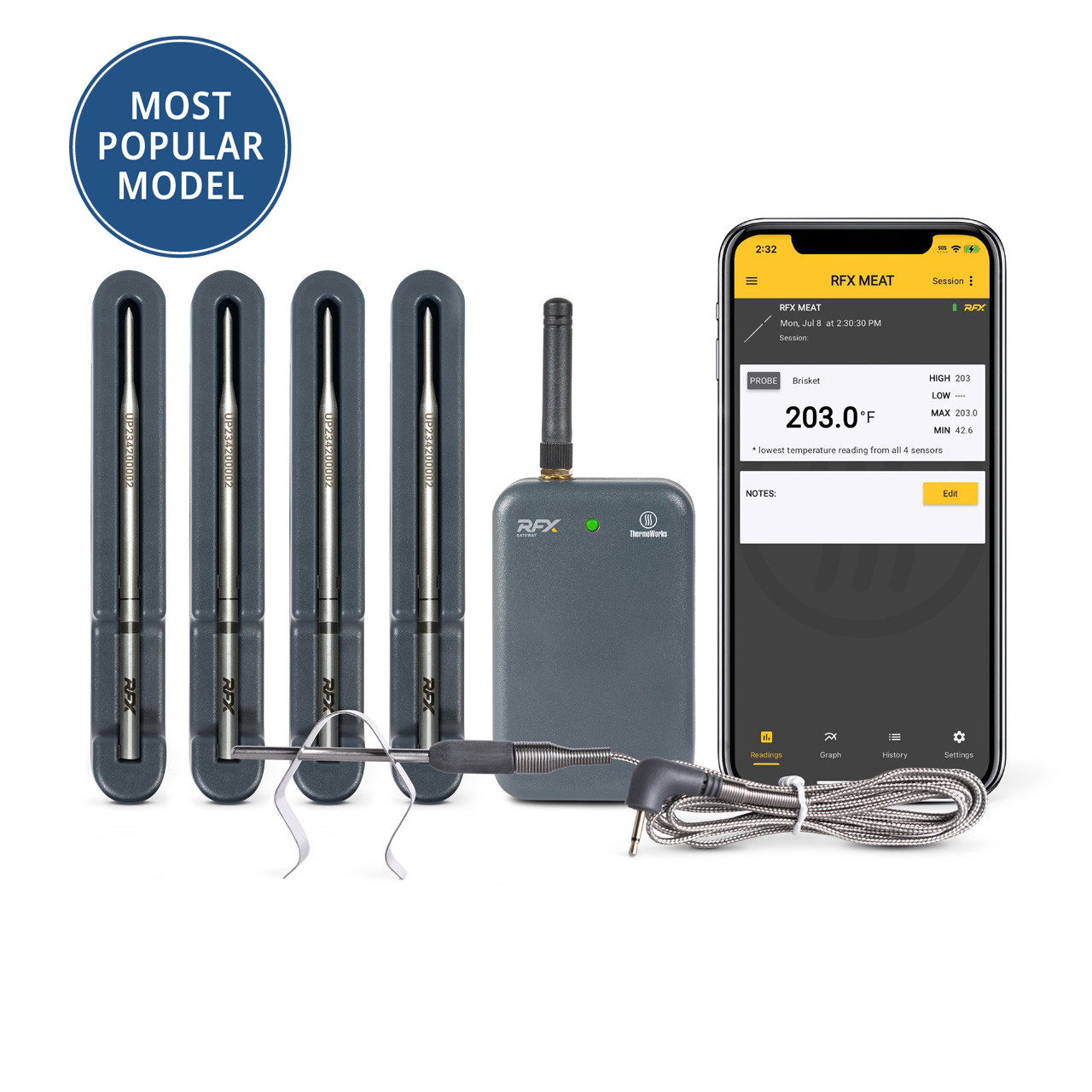 RFX™ Wireless Probe Starter Kit (2 probe)