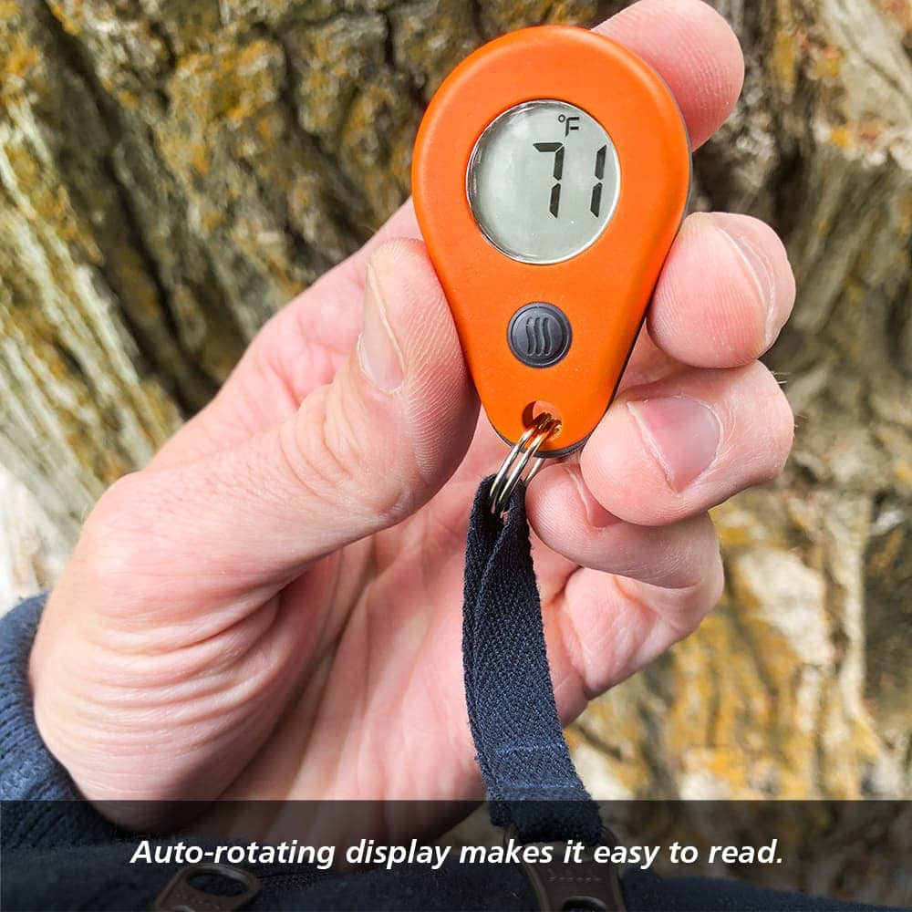 Best Keychain Mini Thermometer Backpacking & Car Thermometer