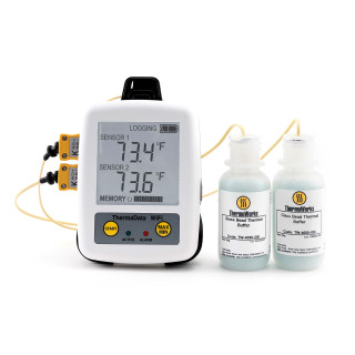 WiFi Temperature Data Logger, Model TD2TC for 2 Interchangeable  Thermocouple Probes