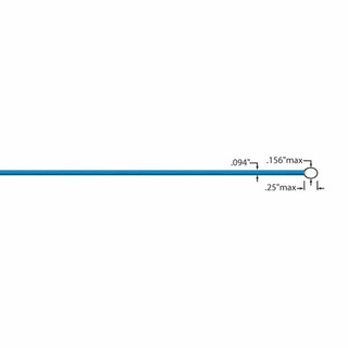 Thermo Electric Thermocouple Probe: Type T, Pipe Plug Probe, Grounded - 0 to 700 ° F, 1/2 Sheath Length, 1/4 Sheath Dia | Part #TCMSC84360676