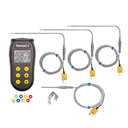 ThermaQ® 2 Thermocouple Alarm Thermometer Kit (4 probes)