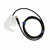 Foil Between Pack Probe for ThermaData® Logger, 1.5 x 2 inches, 39" cable, Temp range: 32 to 212ºF