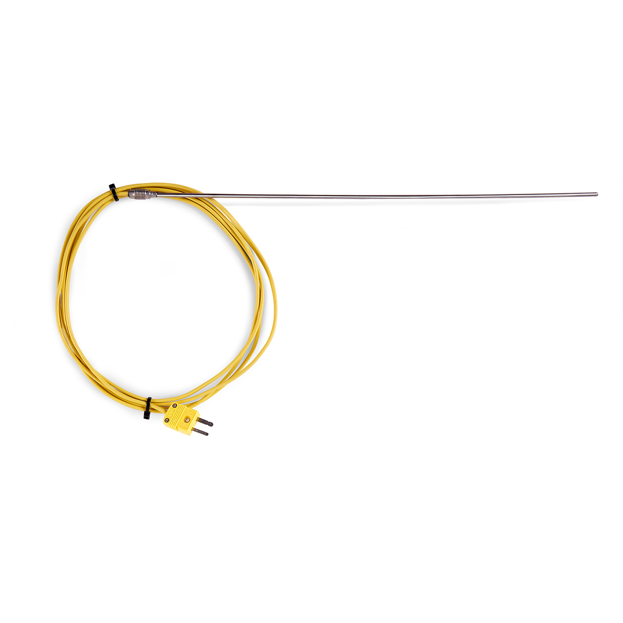 High Temperature k-Type Thermocouple Thermometer with 5 Blunt Stainless  Steel Insertion Probe 932 °F or 500 °C