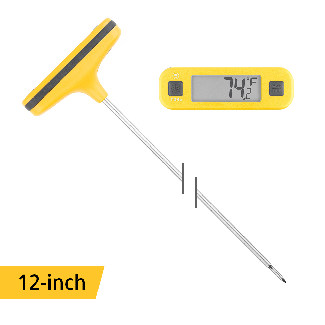 Pocket Digital Thermometer with 180° Rotation