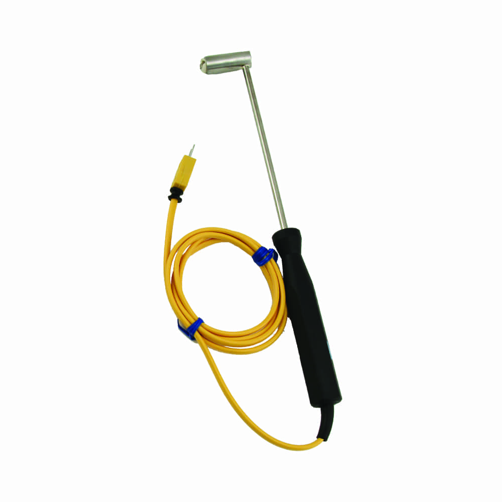 k-Type Thermocouple Thermometer with Angled High Temperature Surface Probe