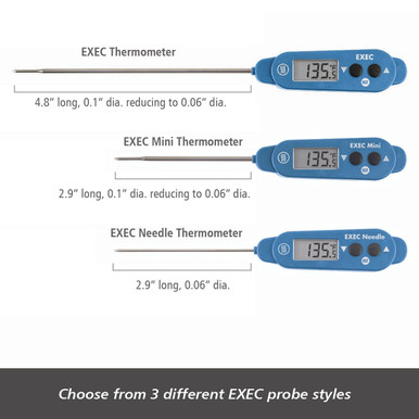 ThermoWorks 600D super-fast waterproof digital pocket thermometer