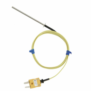 High Temperature k-Type Thermocouple Thermometer with 5 Blunt Stainless  Steel Insertion Probe 932 °F or 500 °C