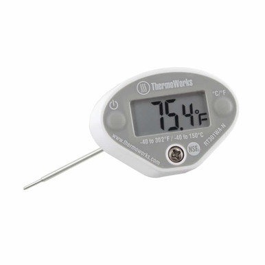 Thermoworks ThermoPop Pocket Thermometer Super Fast Reading Black
