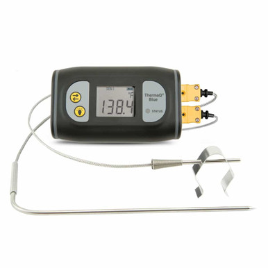 Thomas-4306 Traceable Dual Thermometer, with 2 Bottle Probes, -58 to 158  degree F