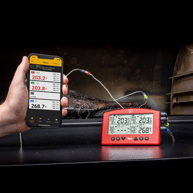 ThermoWorks “Smoke” Two-Channel Remote BBQ Alarm Thermometer