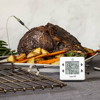 Thermoworks Smoke Dual-Channel Thermometer - Charcoal - Kitchen & Company