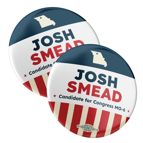 Josh Smead (2.25" Pin-Back Button -- Pack Of Two!)