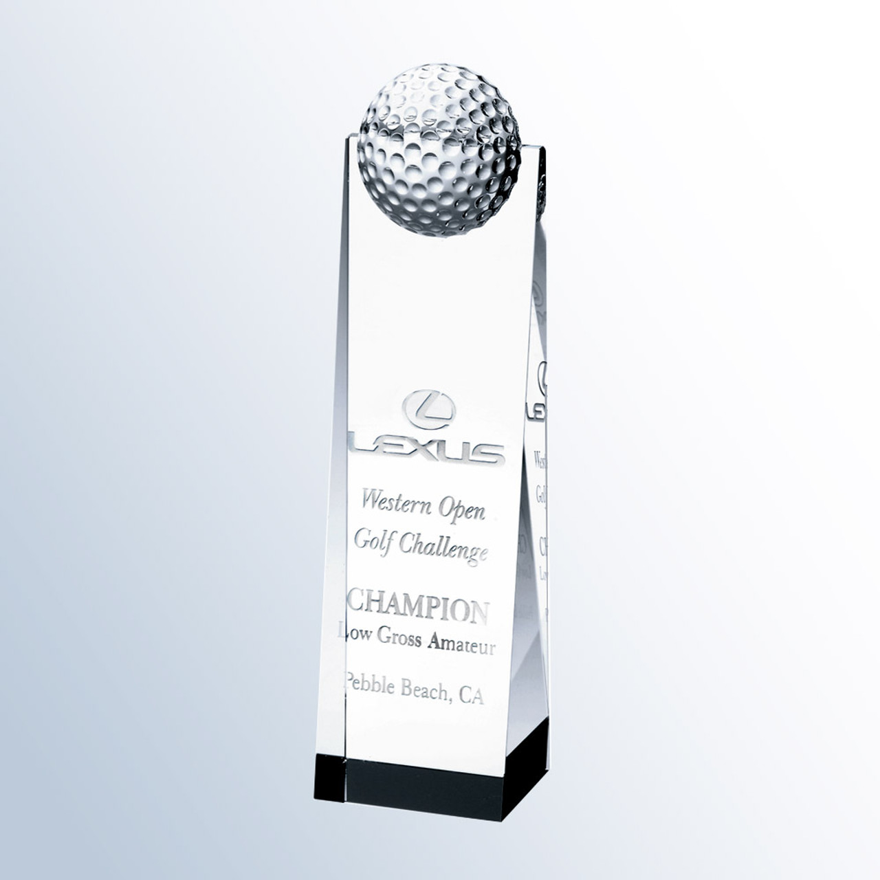 Hole In One Award Golf Trophies Golf Awards Glass Etching