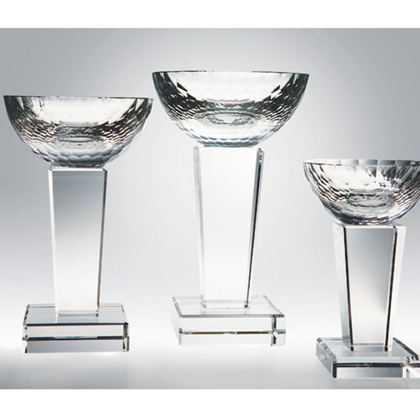 Glory Trophy 7", 3 sizes available, Crystal Award