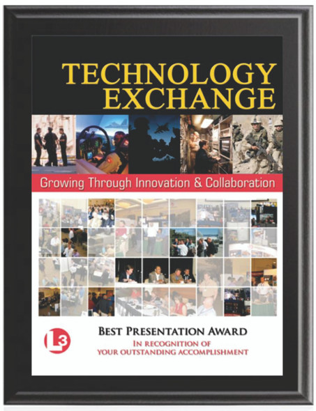 Wall Plaque, custom full color imprint