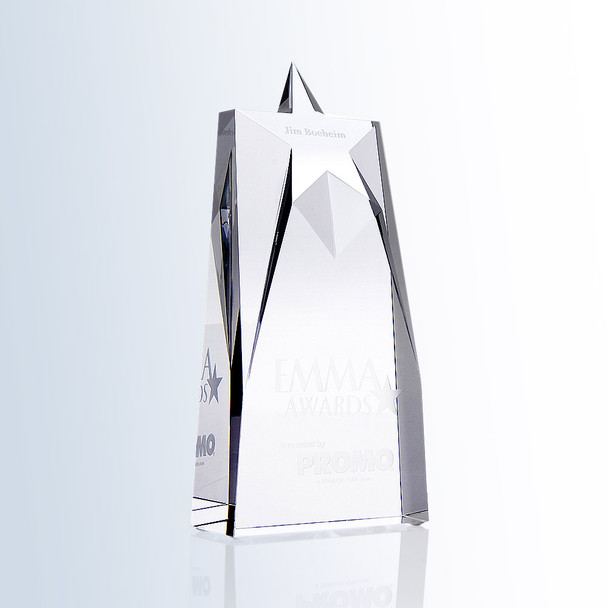SUPREME STAR Crystal Award, 3 sizes available