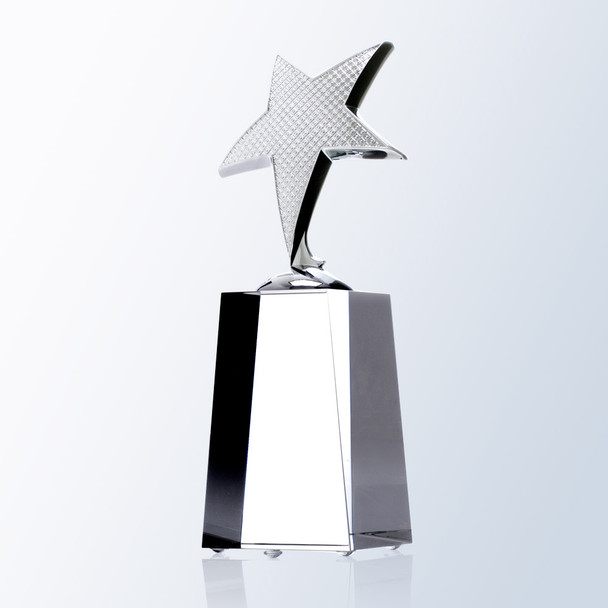 CRYSTAL SHOOTING STAR AWARD, 3 sizes available