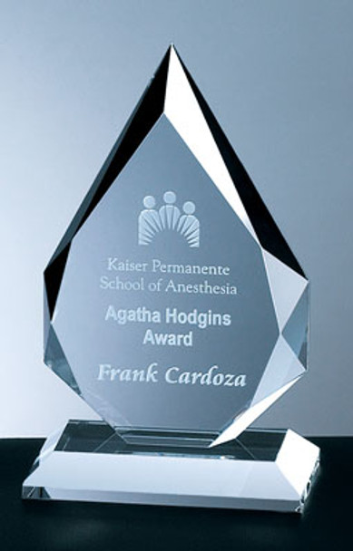 PRESTIGE FLAME CRYSTAL AWARD