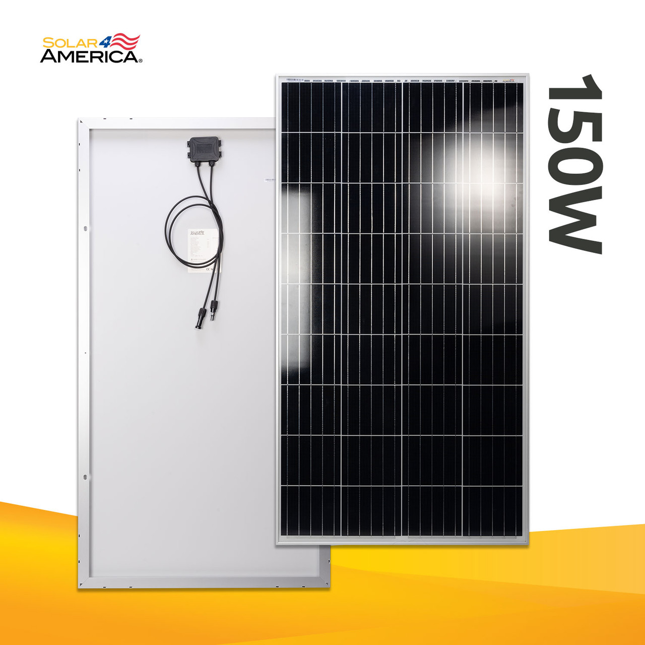 WATTSTUNDE WS150EFX-HV Marine Solarpanel Flexible 150W. 