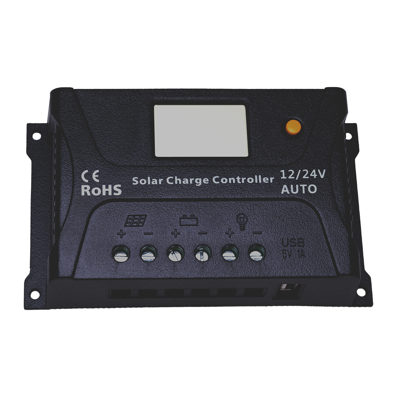 Controlador Regulador Carga Solar Pwm 10a 20a 12/24v Usb Lcd 