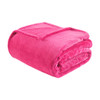 Hot Pink Ultra Soft Plush Oversized Lofty Blanket (Microlight Plush-Pink-Blanket)