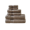 6pc Taupe 100% Egyptian Cotton Towel Set (086569197887