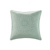 6pc Seafoam Scalloped Edges Quilted Daybed Set AND Decorative Pillow (Tuscany-Seafoam-DB)