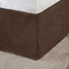 Rustic 6pc Brown & Khaki Quilted Reversible Daybed Set AND Decorative Pillow (Boone-Brown-DB)