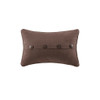 Rustic 6pc Brown & Khaki Quilted Reversible Daybed Set AND Decorative Pillow (Boone-Brown-DB)